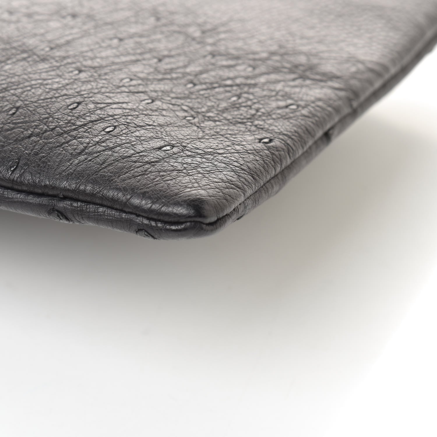 Balenciaga Ostrich Veau Document Case Black 9 of 9