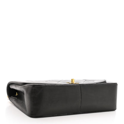 Chanel Lambskin Quilted Medium Single Flap Black 4 of 11