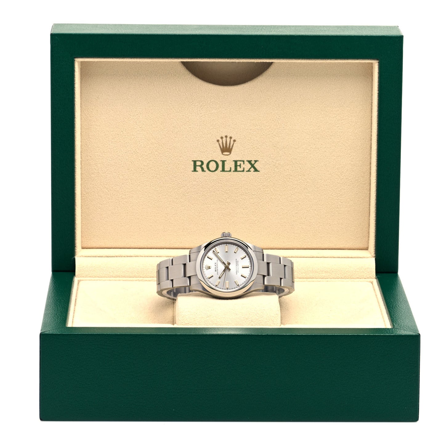 Stainless Steel 31mm Oyster Perpetual Watch Silver 277200