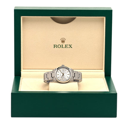 Rolex Stainless Steel 31mm Oyster Perpetual Watch Silver 277200 5 of 5