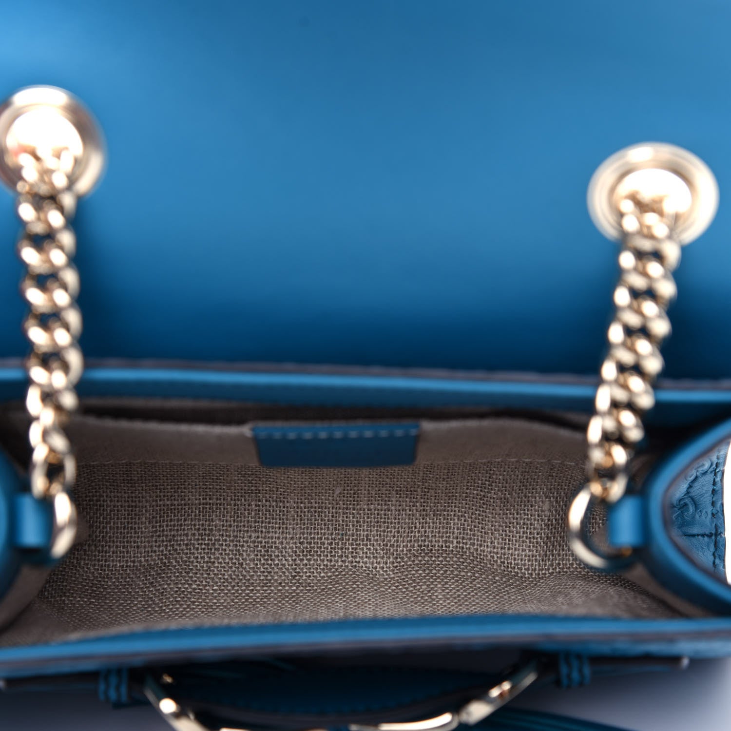 Gucci Microguccissima Mini Emily Shoulder Bag Deep Cobalt 5 of 10