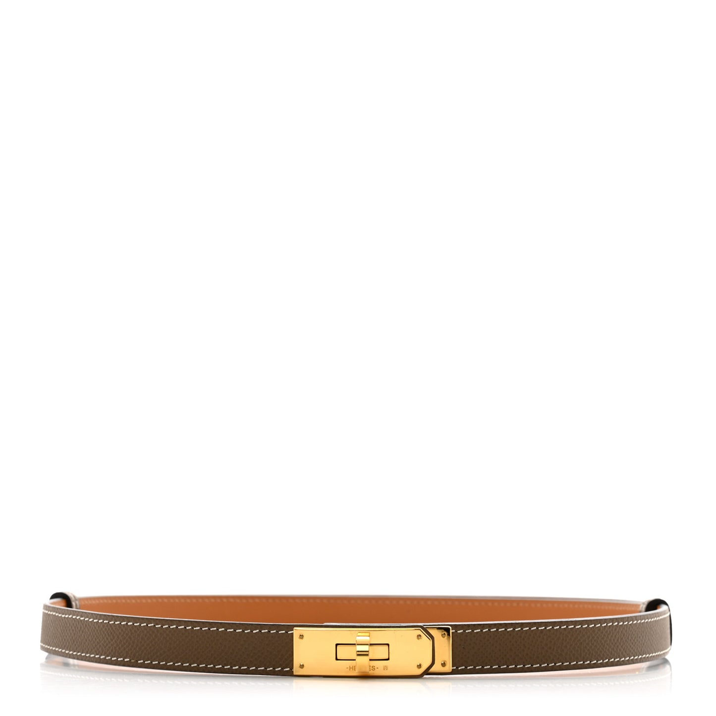 Epsom Kelly Belt Etoupe
