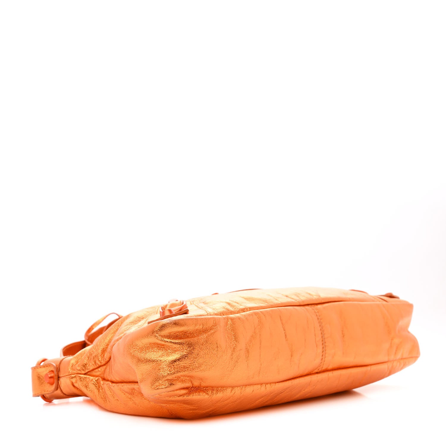 Balenciaga Metallic Agneau Classic Hardware First Orange 5 of 19