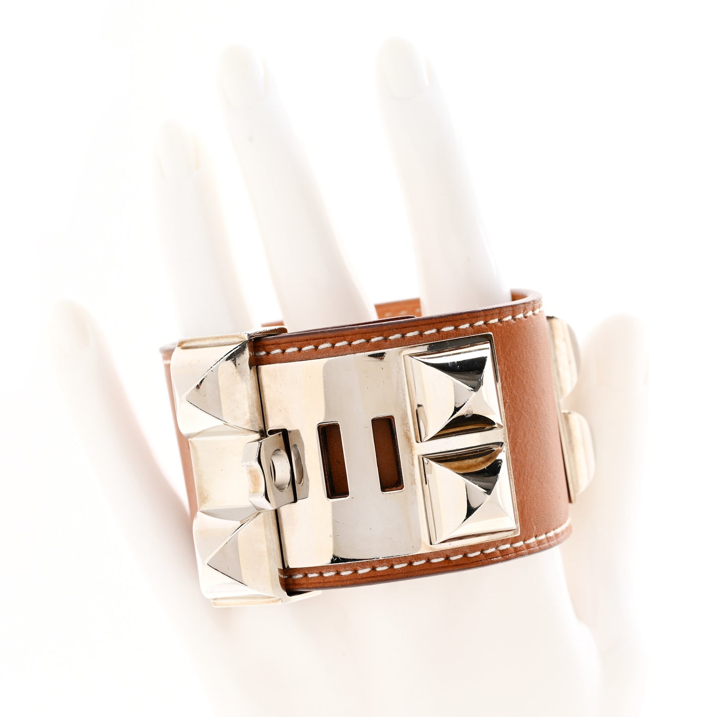 Barenia Collier De Chien CDC Bracelet S Fauve