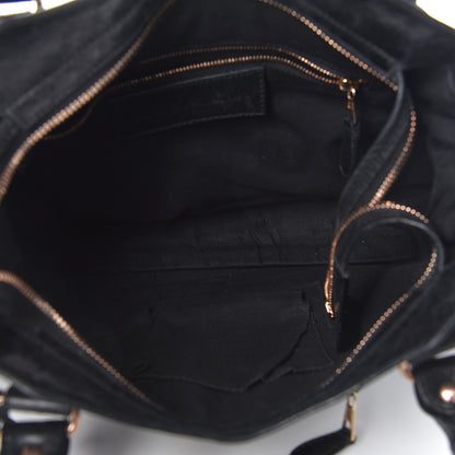 Balenciaga Agneau Giant 12 Rose Gold Hardware Town Black 7 of 11