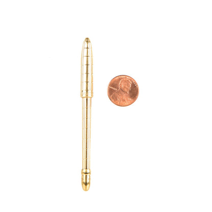Louis Vuitton Agenda Ballpoint Pen Gold 2 of 9