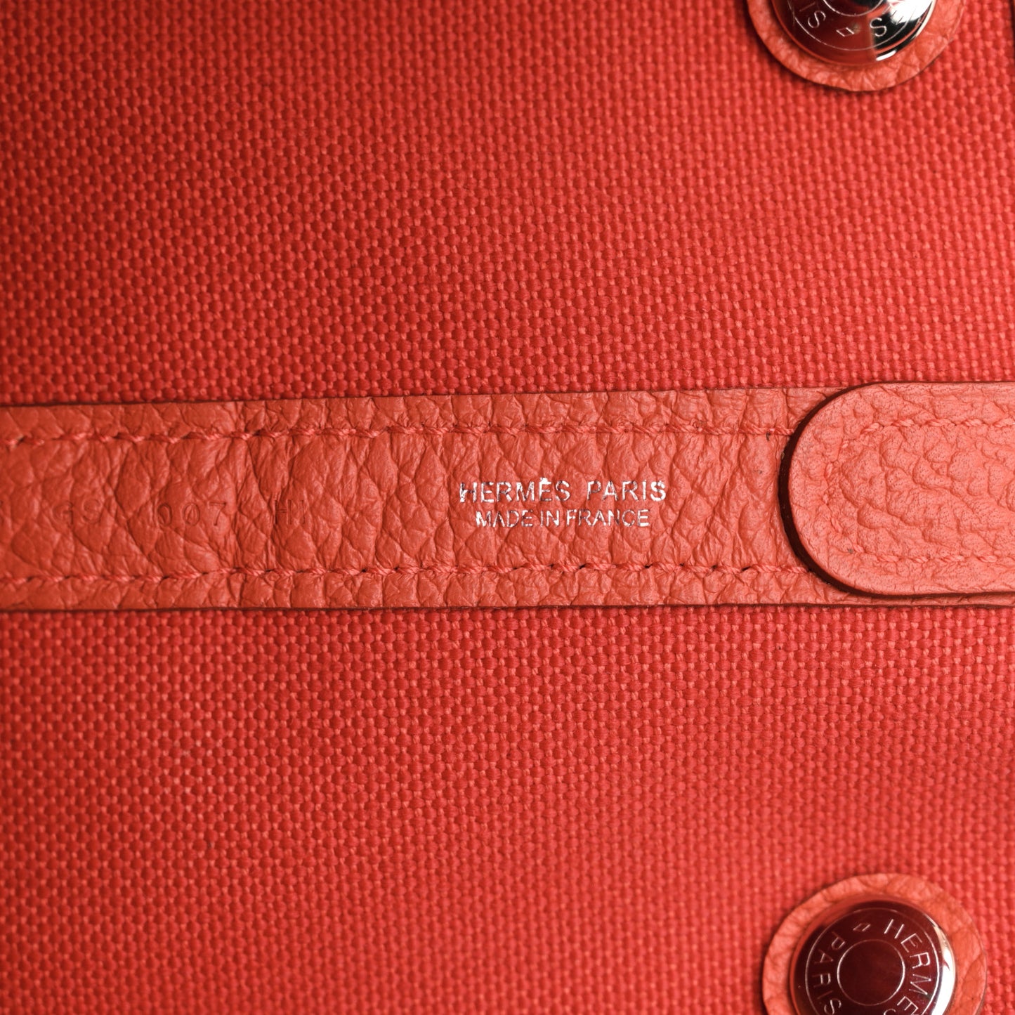 Toile Militaire Vache Country Garden Party Pockets 36 MM Tote Rouge Tomate Capucine
