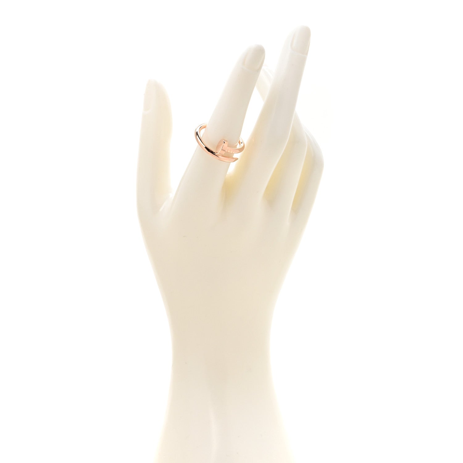 Cartier 18K Pink Gold Juste Un Clou Ring 56 7.5 2 of 6