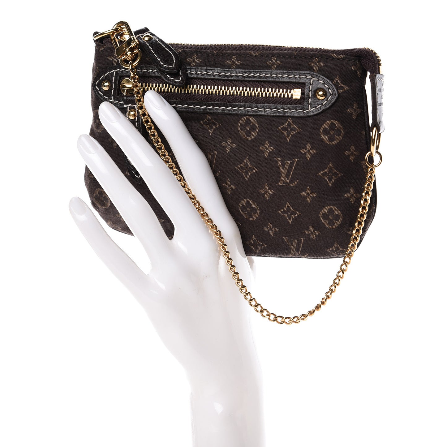 Monogram Idylle Mini Pochette Accessories Fusain