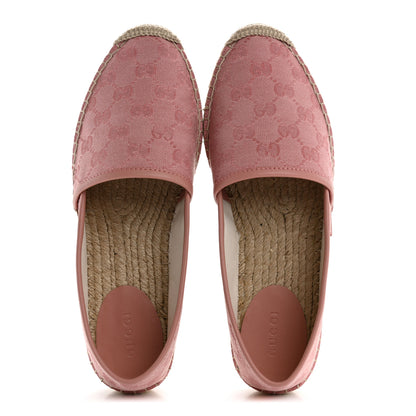 Gucci Monogram Espadrilles 37 Soft Pink 2 of 11