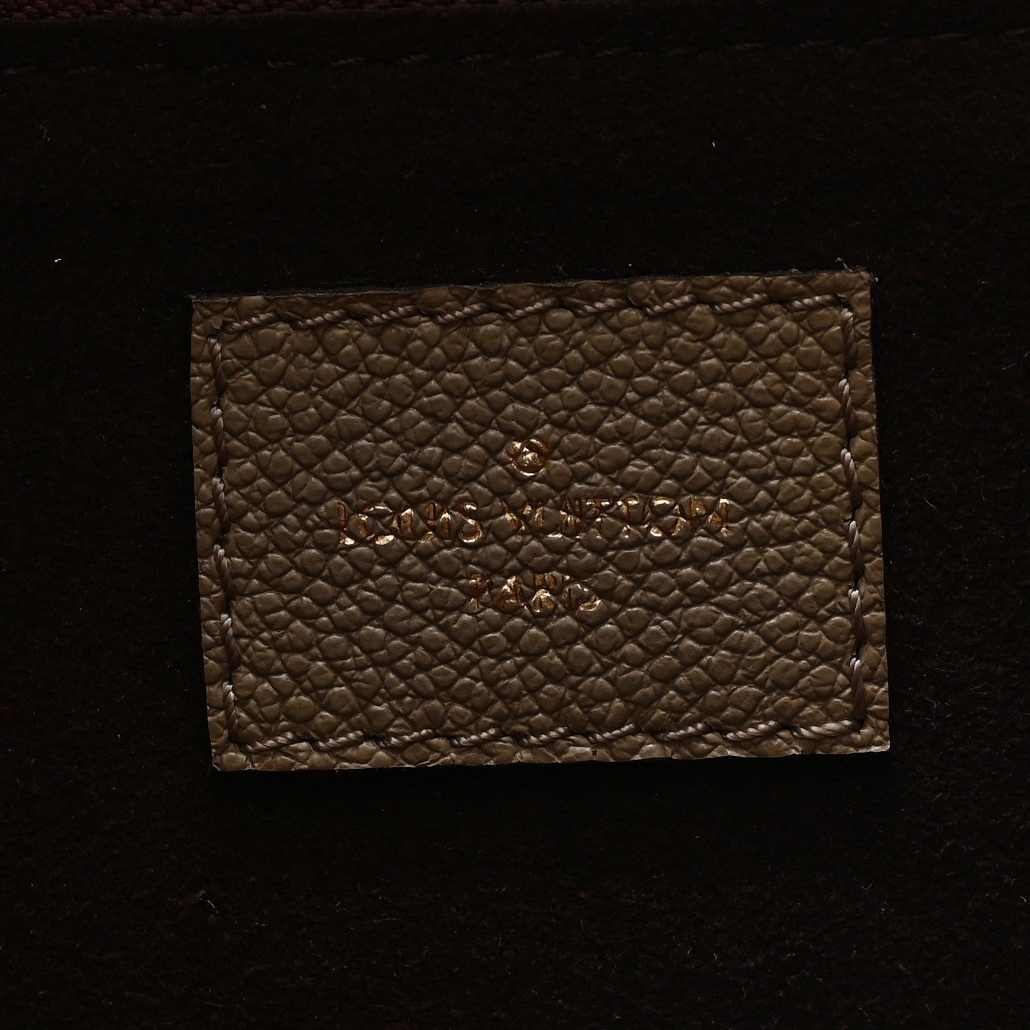 Louis Vuitton Empreinte Monogram Giant Neverfull MM Tourterelle 7 of 12
