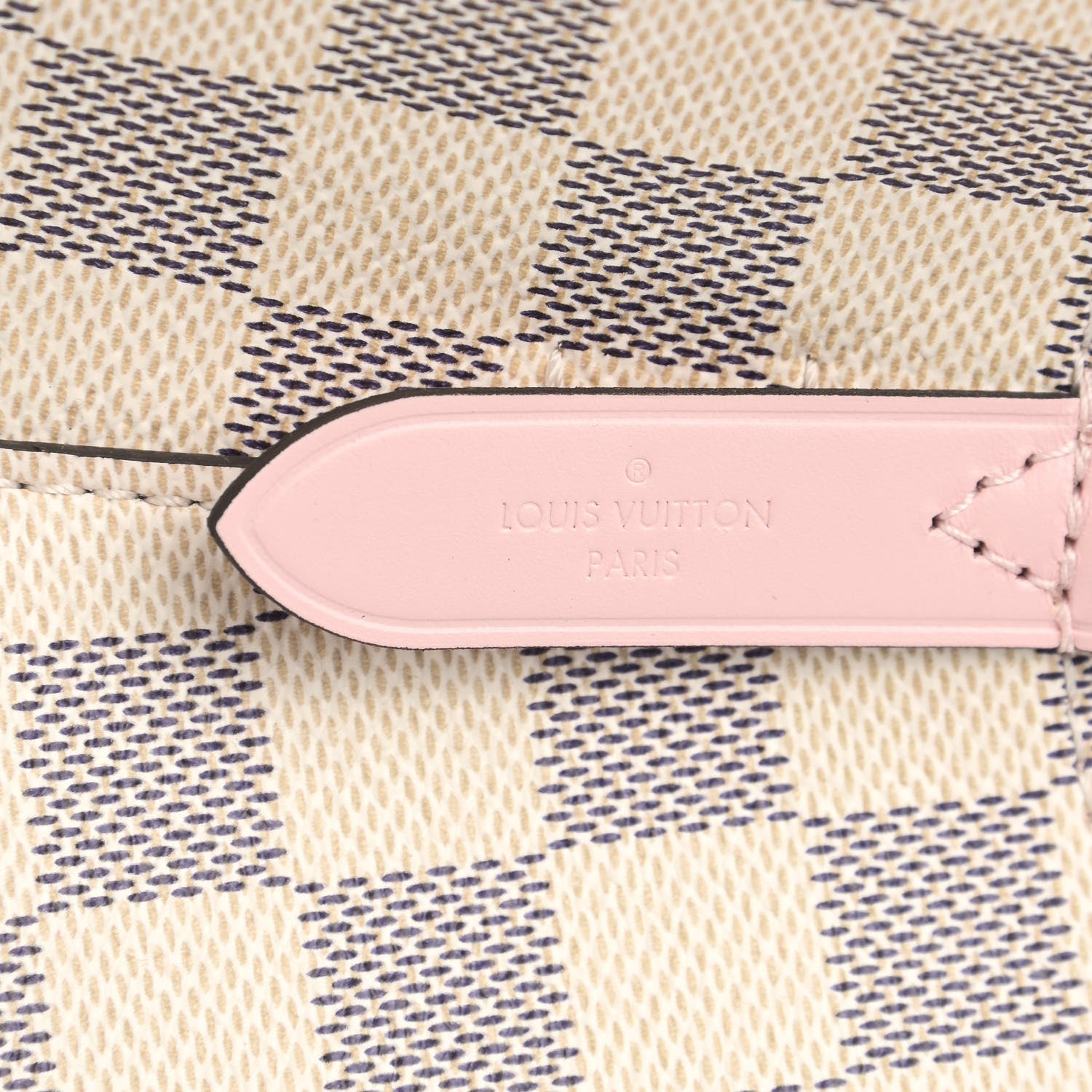 Louis Vuitton Damier Azur Neonoe MM Eau De Rose 6 of 8