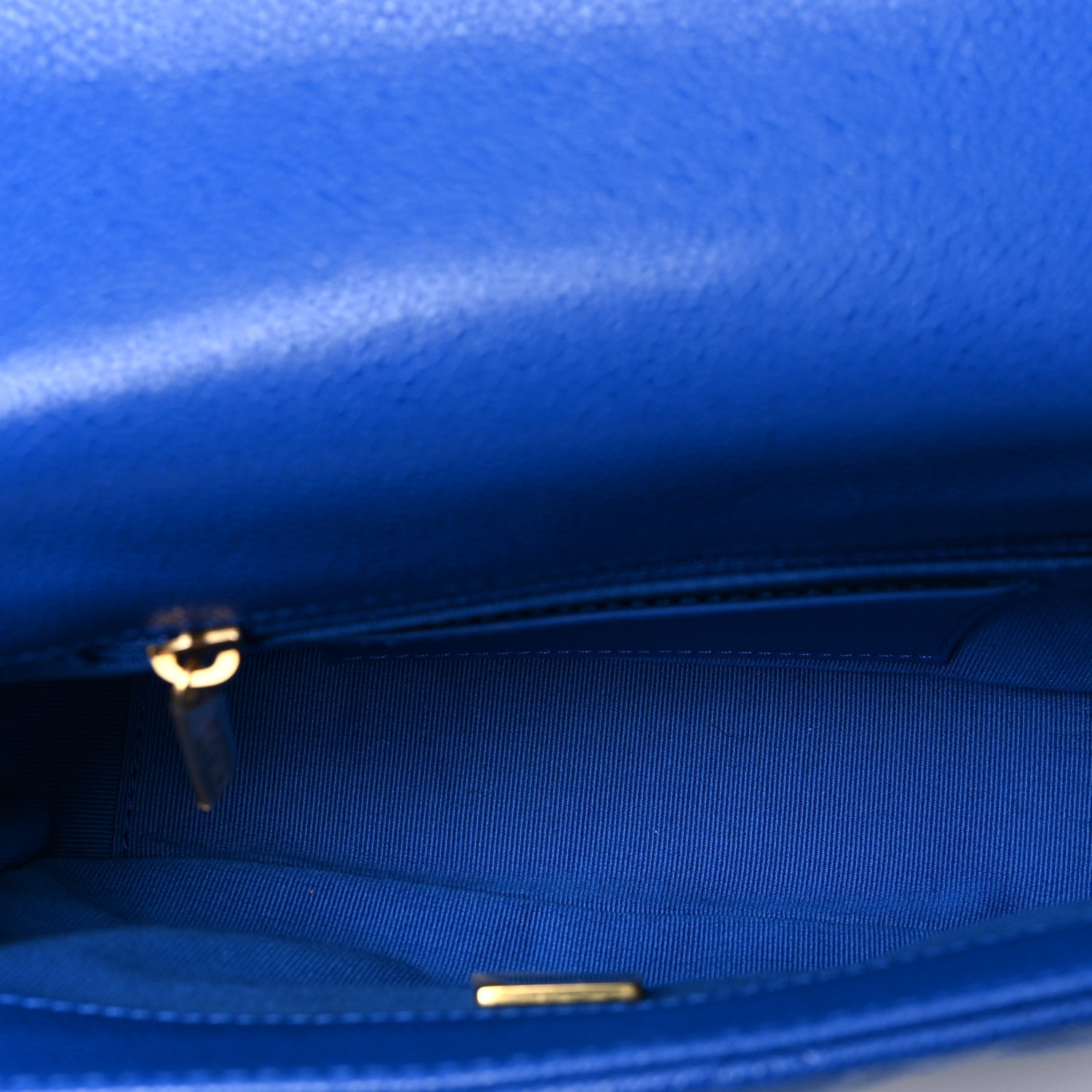 Chanel Caviar Quilted Mini Never Ending Chain Flap Blue 4 of 7