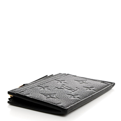 Louis Vuitton Empreinte Zipper Card Holder Black 4 of 7