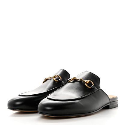 Gucci Calfskin Womens Princetown Slippers 36 Black 3 of 9