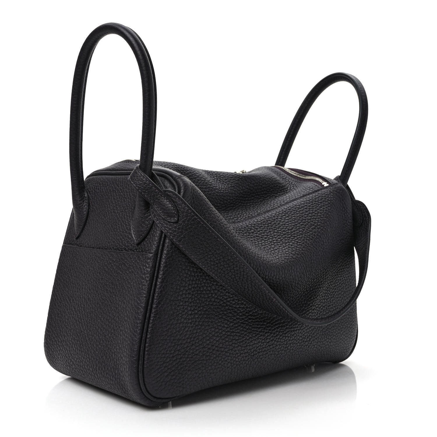Hermes Taurillon Clemence Lindy 26 Prunoir 3 of 9