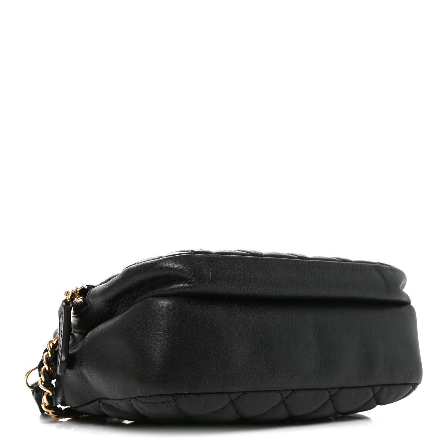 Chanel Calfskin Quilted Day Trips Camera Case Black 4 of 10