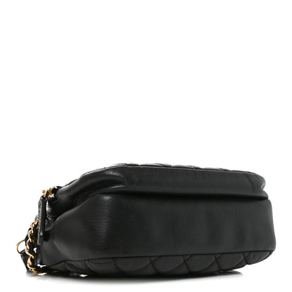 Chanel Calfskin Quilted Day Trips Camera Case Black 4 of 10