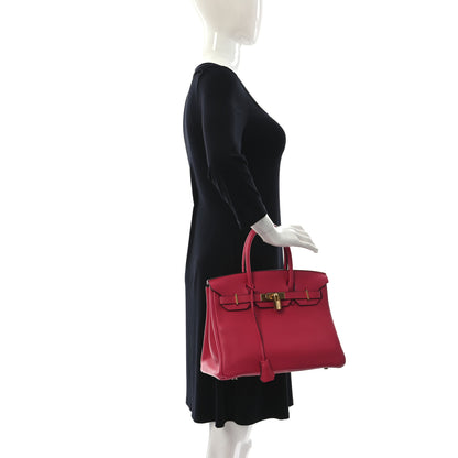 Hermes Togo Birkin 30 Rose Extreme 2 of 10