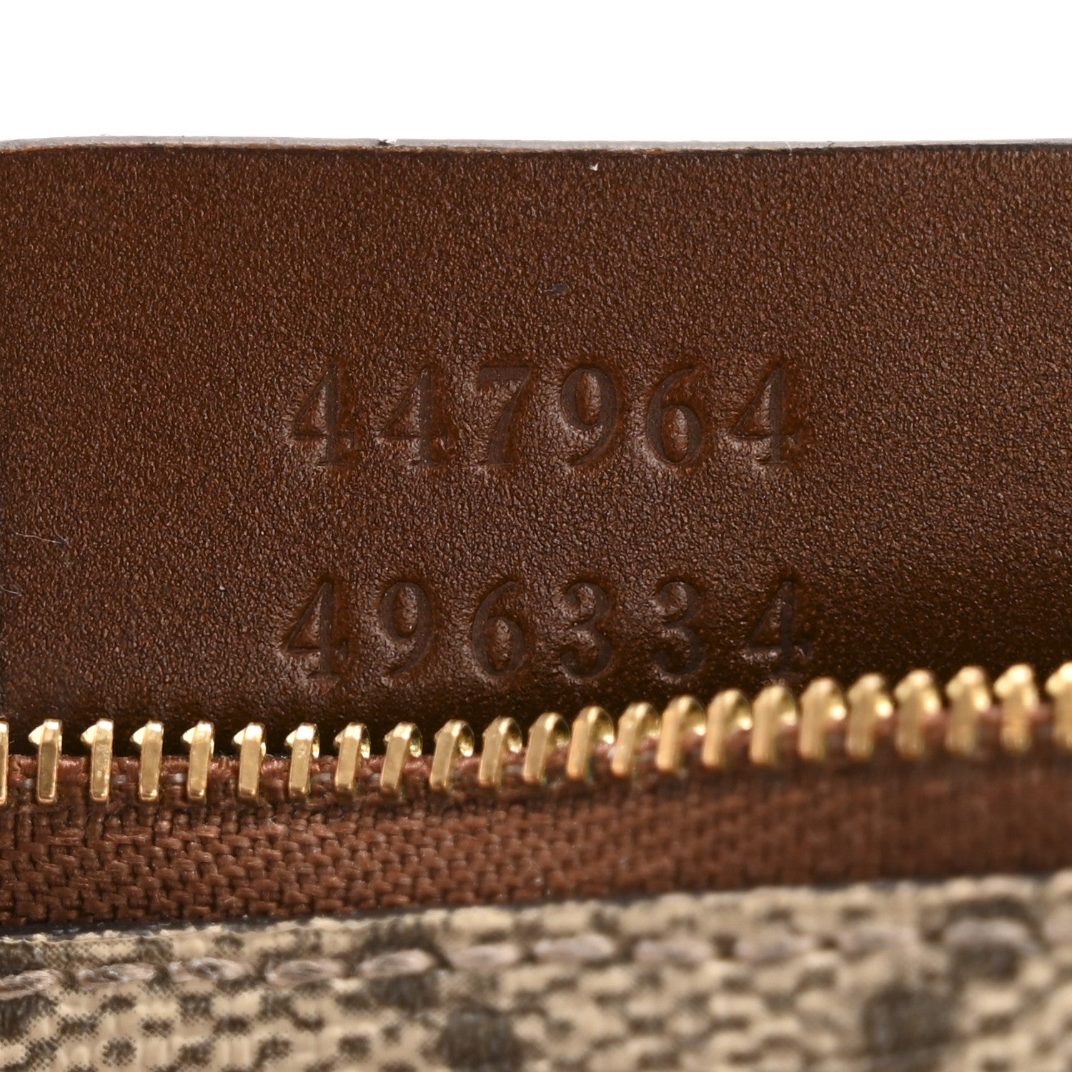 Gucci GG Supreme Monogram Key Case Brown 7 of 9