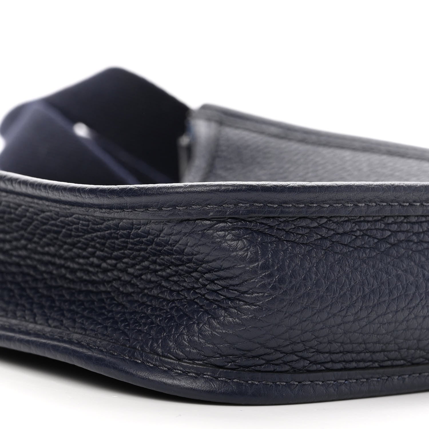 Hermes Taurillon Clemence Evelyne TPM Bleu Nuit 8 of 10