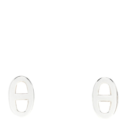 Hermes Sterling Silver TPM Farandole Earrings 1 of 5