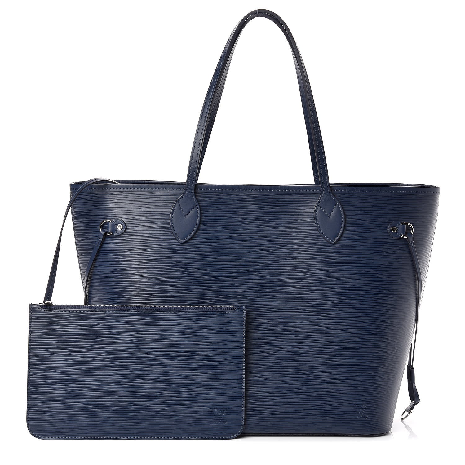 Louis Vuitton Epi Neverfull MM Indigo 1 of 9