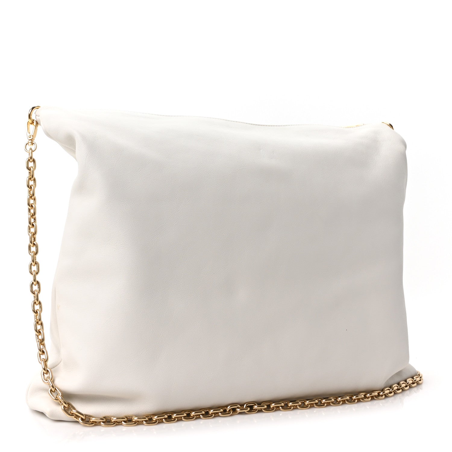 Miu Miu Soft Calf Softy Shoulder Bag Bianco 2 of 8