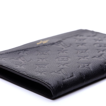 Louis Vuitton Empreinte Pochette Melanie MM Black 6 of 12