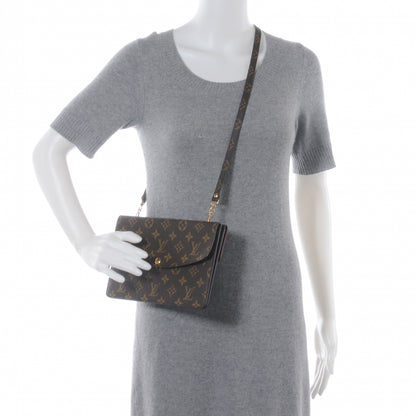 Louis Vuitton Monogram Pochette Double Rabat 2 of 6