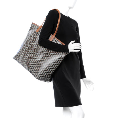 Goyard Goyardine Saint Louis GM Black Gold 2 of 7