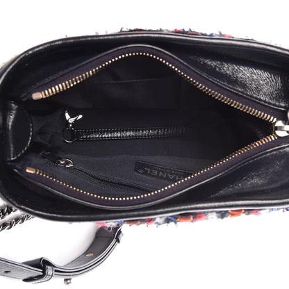 Chanel Tweed Calfskin Small Gabrielle Hobo Navy 7 of 10