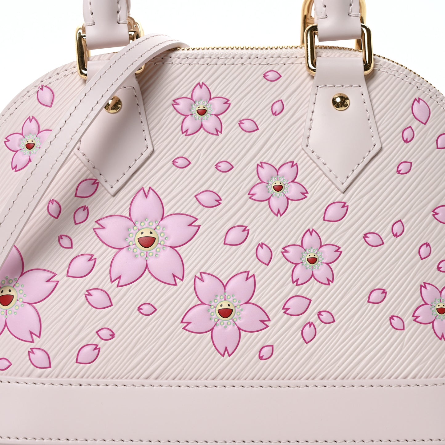 LV X TM Epi Cherry Blossom Alma BB Pink