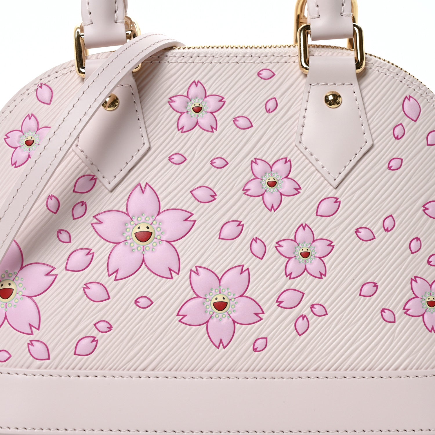 Louis Vuitton LV X TM Epi Cherry Blossom Alma BB Pink 7 of 10