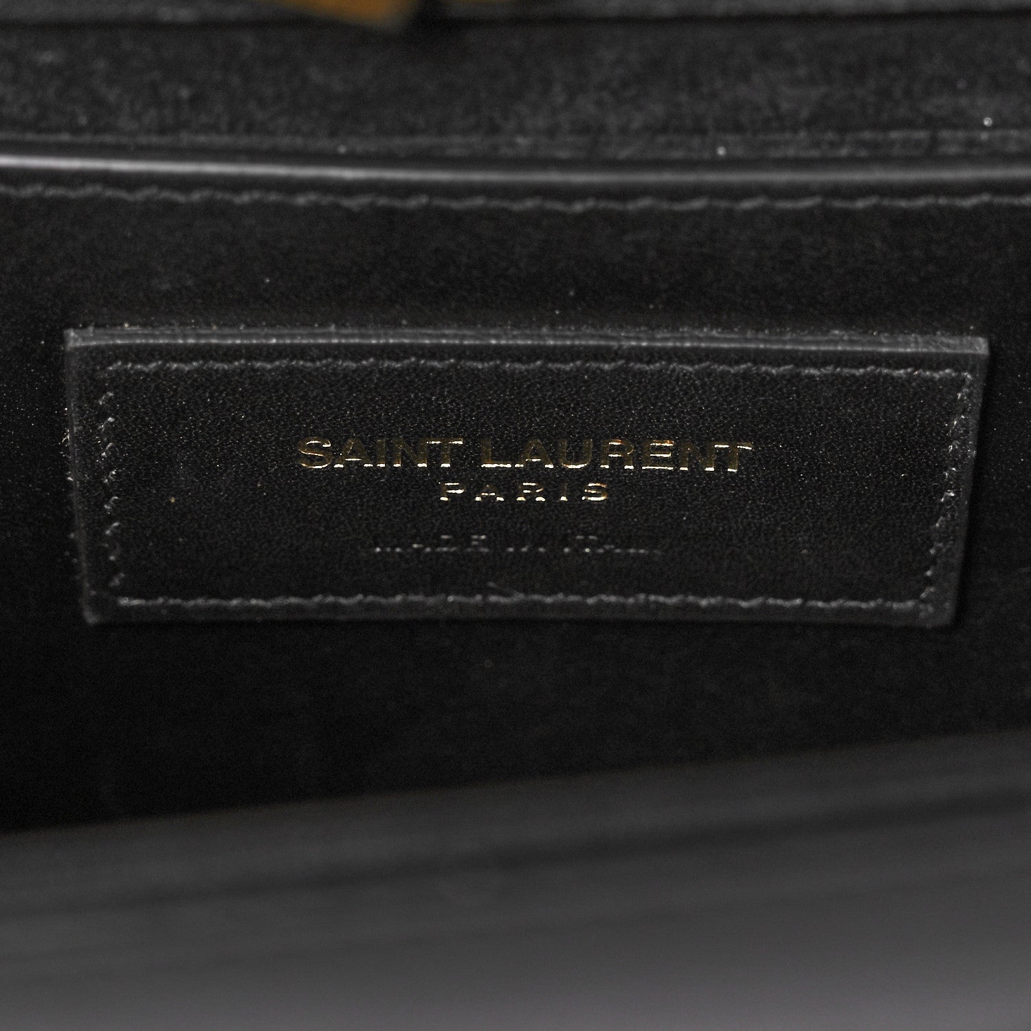 Saint Laurent Calfskin Small Classic Monogram Kate Tassel Satchel Black 7 of 17