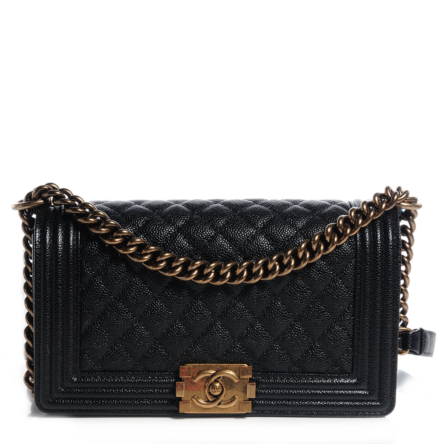 Chanel Caviar Medium Boy Flap Bag Black 1 of 9