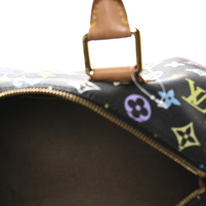 Louis Vuitton Monogram Multicolor Speedy 30 Black 5 of 10