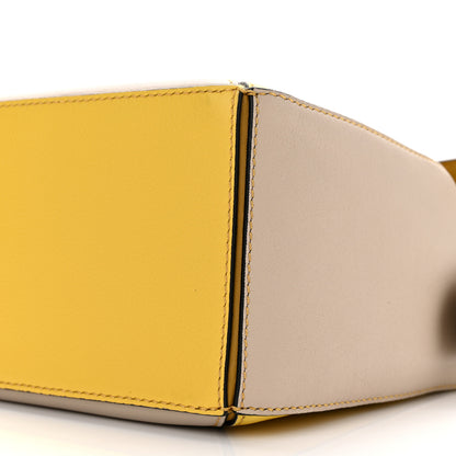 Loewe Grained Calfskin Small Puzzle Bag Ocre Yellow 9 of 10