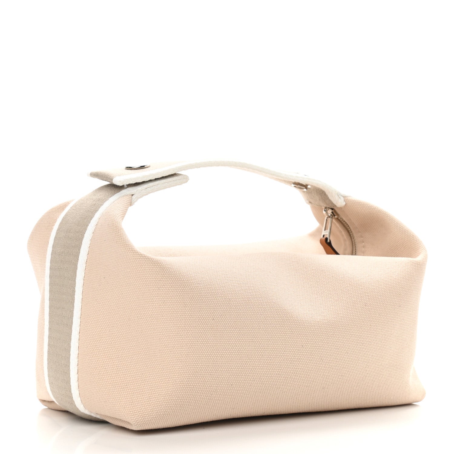 Hermes Canvas Small Bride-A-Brac Pouch Natural 2 of 9