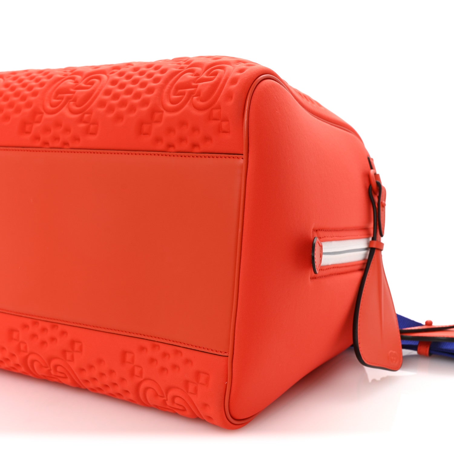 Gucci Monogram Jumbo Fabric Malaga GG Embossed Diver Duffle Bag