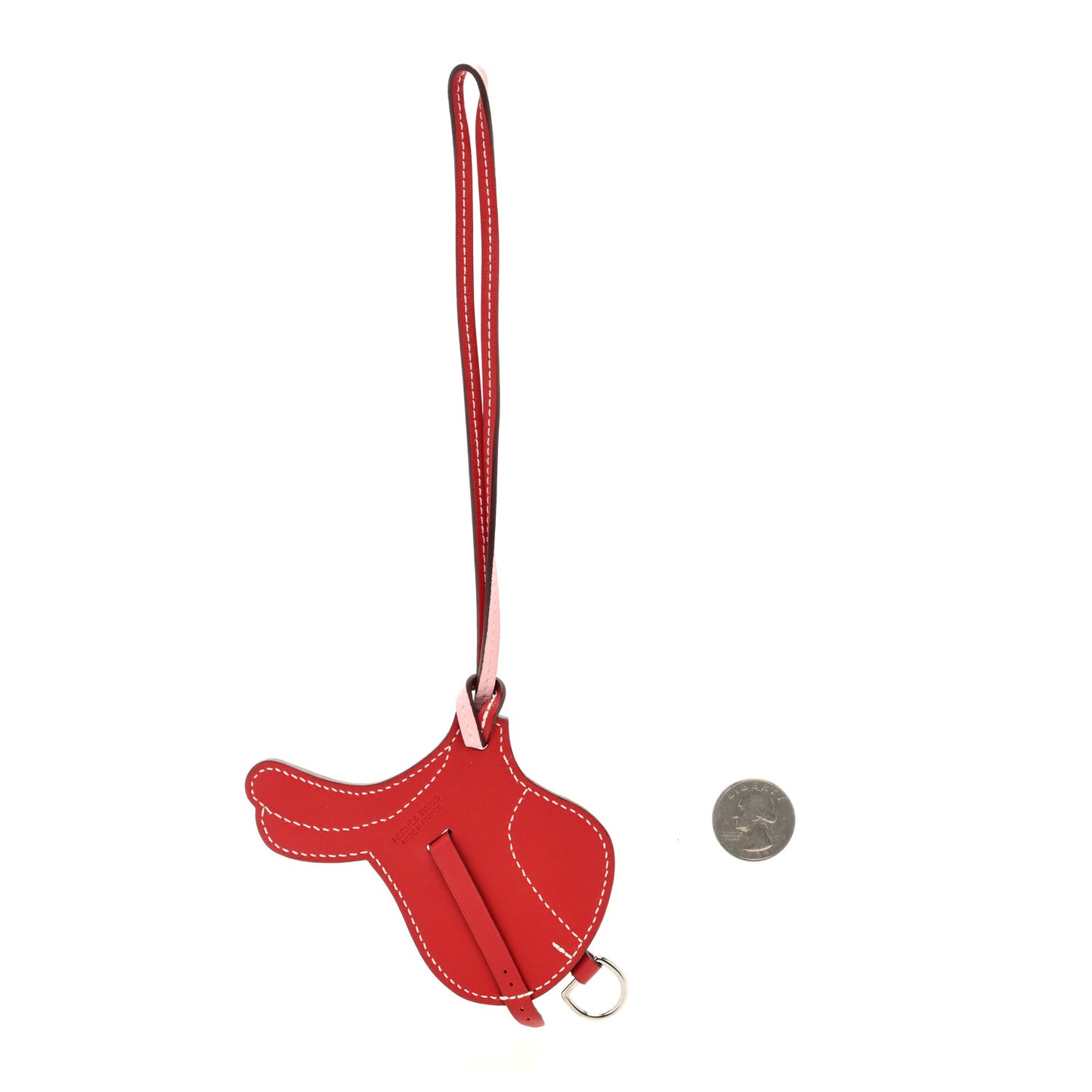 Swift Paddock Selle Horse Saddle Bag Charm Rouge Rose Sakura