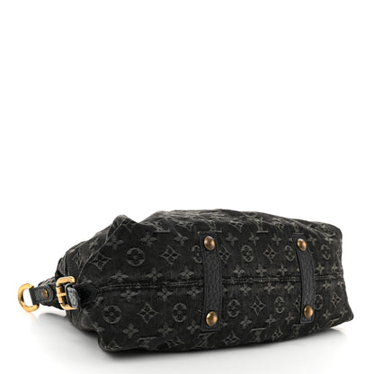 Louis Vuitton Denim Neo Cabby MM Black 4 of 9