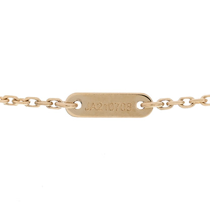 Van Cleef & Arpels 18K Yellow Gold Mother of Pearl Sweet Alhambra Pendant Necklace 5 of 6