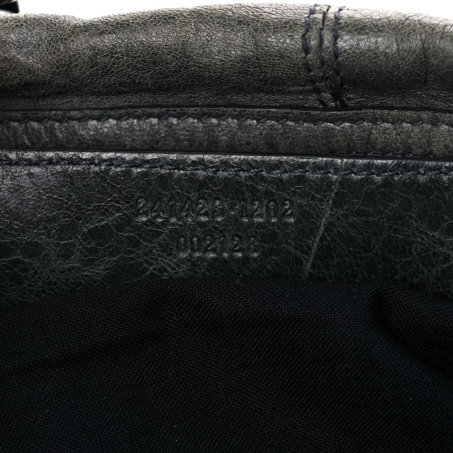 Agneau Classic Hardware Maxi Twiggy Anthracite