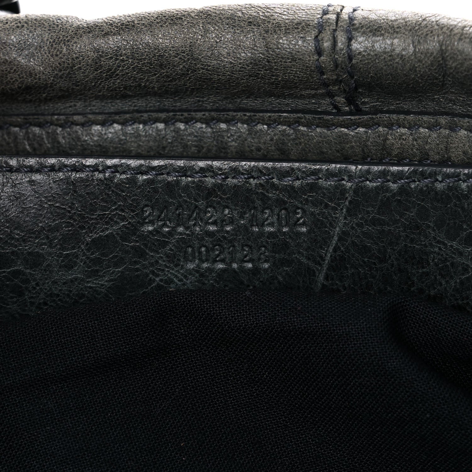 Balenciaga Agneau Classic Hardware Maxi Twiggy Anthracite 7 of 22