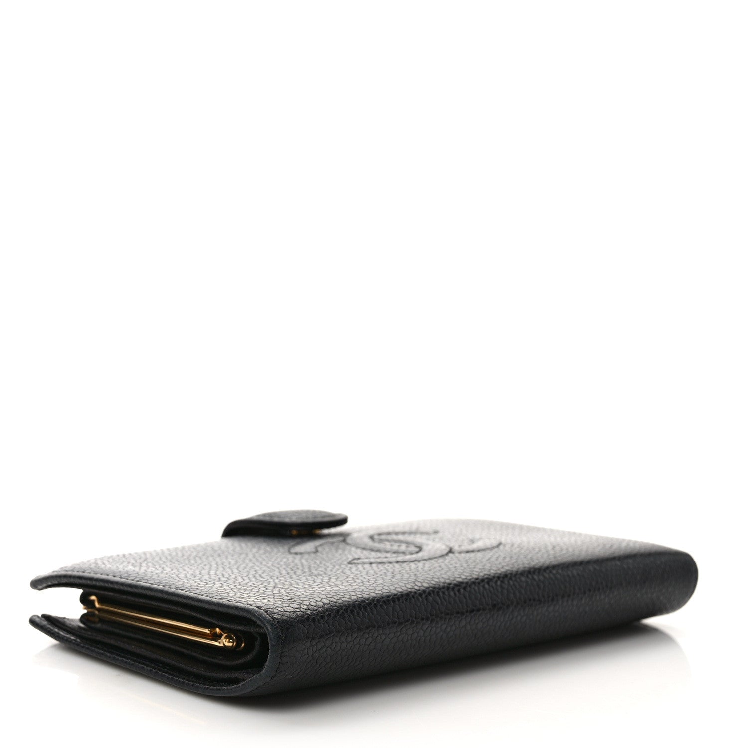 Chanel Caviar Timeless CC French Wallet Black 4 of 8
