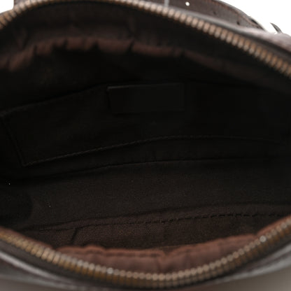 Gucci GG Supreme Monogram Canvas Web Shoulder Bag Brown 5 of 12