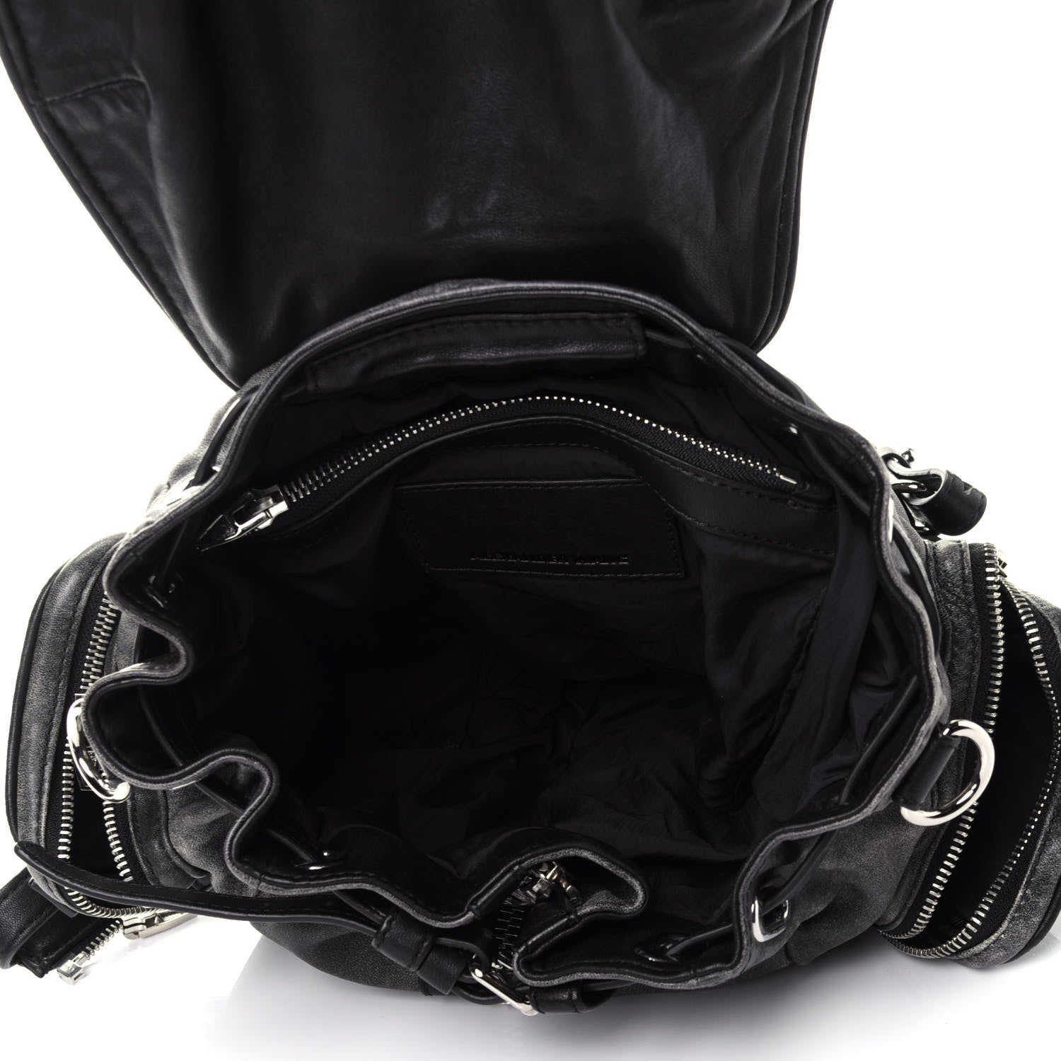 Alexander Wang Calfskin Mini Marti Backpack Washed Grey 5 of 11