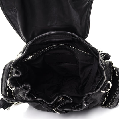 Alexander Wang Calfskin Mini Marti Backpack Washed Grey 5 of 11