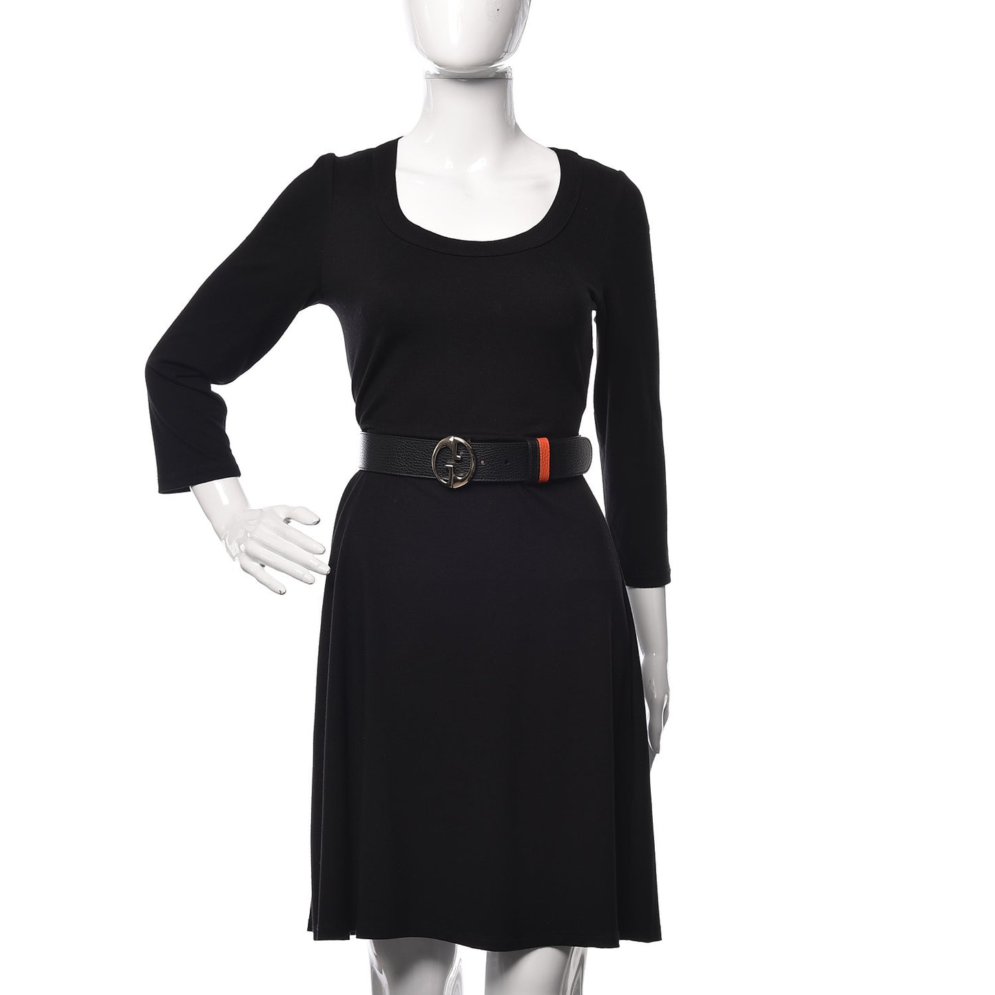Calfskin 1973 Reversible Belt 90 36 Orange Black